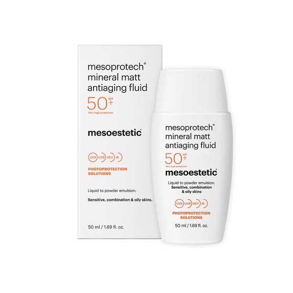 mesoprotech® mineral matt antiaging fluid 50+